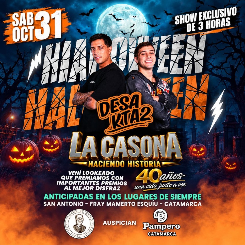 Cartelera Oficial: DesaKta2 Halloween Fest